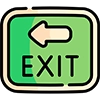 Illuminated Exit Signage